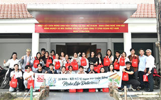 Vedan Việt Nam đón 2 đoàn sinh viên đến tham quan công ty