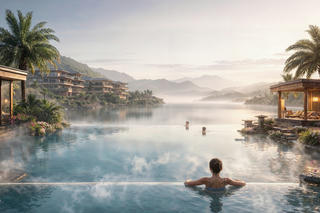 Bất động sản tích hợp trị liệu khoáng nóng tăng sức hút