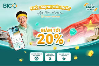 BIC ưu đãi tới 20% phí bảo hiểm trong 'Tuần lễ bảo vệ sức khỏe'