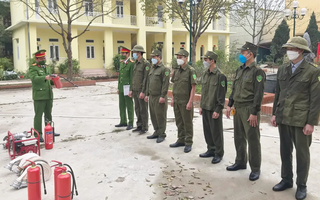 Hà Nội yêu cầu 100% thôn, tổ dân phố thành lập, kiện toàn đội dân phòng trước 26/4