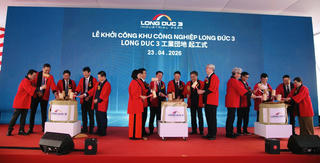 Khởi công khu công nghiệp 1800 tỉ cạnh sân bay Long Thành