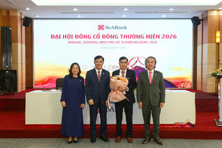Đại hội đồng cổ đông thường niên 2026: SeABank chốt trả cổ tức 20,5%, tăng vốn lên 34.688 tỷ đồng
