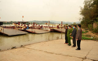 Bắc Ninh: Dừng hoạt động của Bến phà Đồng Việt
