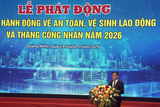 Lần đầu tiên tổ chức Lễ phát động Tháng công nhân cấp quốc gia tại Quảng Ninh