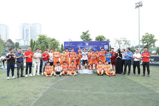 Đội bóng Đông Mỹ FC vô địch giải bóng đá Thanh niên Việt Nam 2026