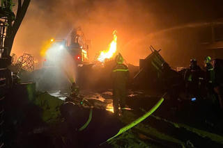 Công an Hà Nội thông tin về vụ cháy lớn ở Đông Anh