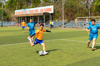 Sôi nổi Giải bóng đá tứ hùng phường Lâm Viên - Đà Lạt