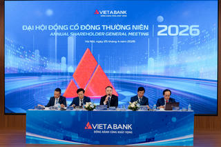 Đại hội đồng cổ đông VIETABANK 2026: Thông qua kế hoạch lợi nhuận 1.945 tỷ đồng, tăng vốn hơn 55%, và đẩy mạnh chuyển đổi số