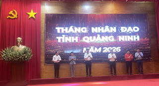 Hơn 8 tỷ đồng ủng hộ tại Lễ phát động Tháng Nhân đạo tỉnh Quảng Ninh năm 2026