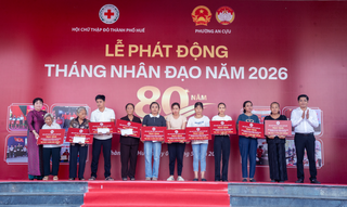 TP Huế phát động Tháng Nhân đạo 2026: Dự kiến hỗ trợ hơn 5.000 lượt người khó khăn