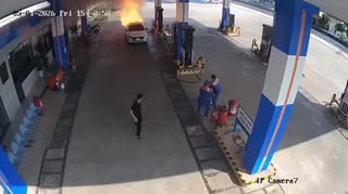 Bất ngờ nguyên nhân vụ cháy xe ô tô tại cây xăng ở Đà Nẵng khiến 2 người tử vong