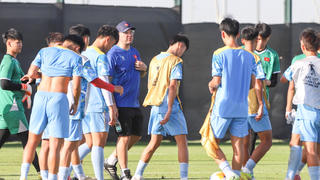U17 Việt Nam chuẩn bị cho trận ra quân gặp U17 Yemen