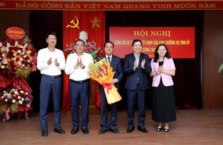 Bí thư phường Sa Pa làm Trưởng ban Nội chính Tỉnh ủy Lào Cai