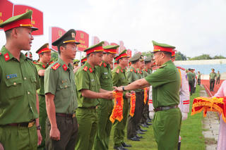 Gần 1.600 vận động viên tham gia Hội thao 'Khỏe vì an ninh Tổ quốc' Công an TP Đà Nẵng