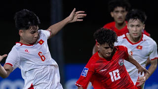 U17 Việt Nam có 3 điểm trong trận ra quân tại giải U17 châu Á 2026