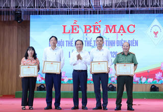 Bế mạc Đại hội thể dục thể thao tỉnh Điện Biên