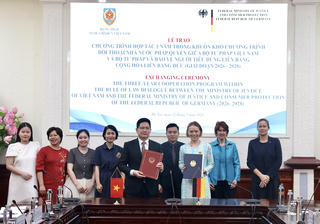 Việt Nam - Đức tiếp tục mở rộng hợp tác pháp luật, tư pháp giai đoạn 2026 - 2028