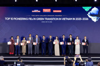 Chuỗi cung ứng xanh giúp ofi được vinh danh tại Giải thưởng Rồng Vàng 2026
