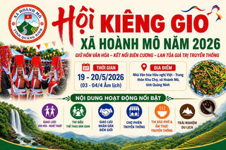 Sắp diễn ra Ngày hội kiêng gió tại xã Hoành Mô 