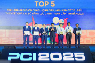 Hải Phòng lọt Top 5 địa phương dẫn đầu về chất lượng điều hành kinh tế tiêu biểu