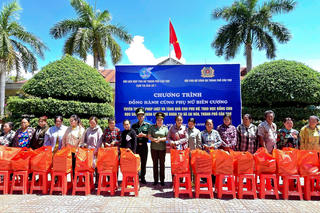 Chương trình 'Đồng hành cùng phụ nữ biên cương' tại xã Lai Hòa