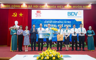 Ngân hàng TMCP Đầu tư và Phát triển Việt Nam đồng hành cùng Festival Huế 2026 với danh vị Nhà tài trợ Đồng