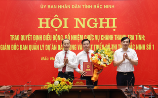 Công bố quyết định bổ nhiệm Chánh Thanh tra tỉnh Bắc Ninh