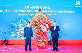 Ninh Bình khởi công dự án Khu công nghiệp Xuân Kiên