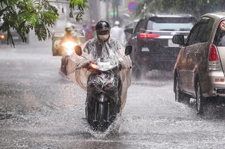 Thời tiết ngày 17/5: Bắc Bộ mưa rào và dông