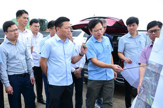 Ninh Bình đẩy nhanh tiến độ giải ngân vốn đầu tư các dự án đường Vành đai 5