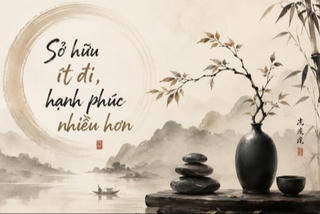 Sở hữu ít đi, hạnh phúc nhiều hơn