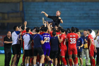 Công an Hà Nội vô địch V.League 2025/26 trước 3 vòng đấu