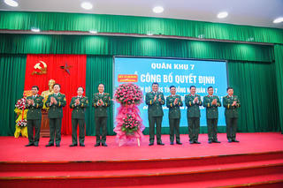 Công bố quyết định đổi tên Bộ Chỉ huy Quân sự thành phố Đồng Nai