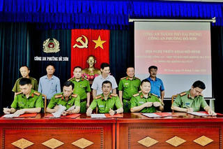 Phường Đồ Sơn triển khai mô hình 'Mỗi cán bộ Công an - Một tổ dân phố, thôn không ma túy'