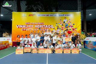 Vinalink Heritage Open Cup 2026: Lan toả mạnh mẽ thông điệp "Khỏe Thân – Tâm – Trí"