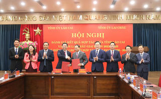 Tỉnh ủy Lào Cai và Lai Châu ký kết biên bản hợp tác giai đoạn 2026 - 2030