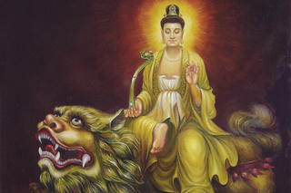 Mùng 4/4 âm lịch ngày vía Văn Thù Sư Lợi Bồ Tát tượng trưng cho trí tuệ