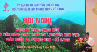 Phát hiện thêm một số hang động tại Phong Nha - Kẻ Bàng: Ý nghĩa quan trọng trong nghiên cứu khoa học, bảo tồn sinh học, xây dựng sản phẩm du lịch