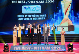 AZC GLOBAL được vinh danh “The Best Of Vietnam 2026”, khẳng định định hướng phát triển bền vững