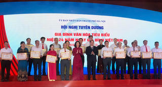 Hà Nội sẽ tổ chức chuỗi hoạt động nhằm tôn vinh giá trị truyền thống tốt đẹp của gia đình Việt Nam
