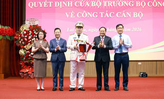Lai Châu có tân Giám đốc Công an tỉnh