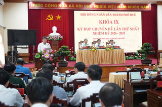 HĐND TP Huế thông qua 22 nghị quyết quan trọng tại kỳ họp chuyên đề đầu tiên nhiệm kỳ 2026 - 2031