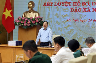Phó Thủ tướng Thường trực Phạm Gia Túc chủ trì cuộc họp của Hội đồng tư vấn đặc xá năm 2026