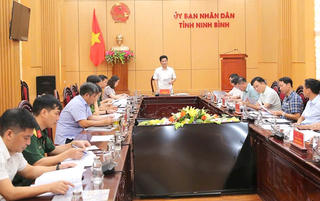 Cuối tháng 6,  Ninh Bình sẽ diễn tập phòng thủ dân sự ứng phó với siêu bão