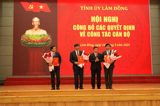 Lâm Đồng điều động loạt cán bộ lãnh đạo