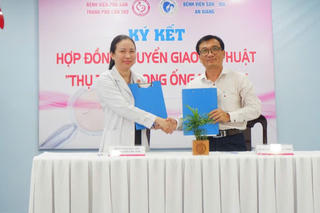 Bệnh viện Phụ sản TP Cần Thơ chuyển giao kỹ thuật IVF cho Bệnh viện Sản - Nhi An Giang