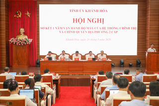 Khánh Hòa: Sơ kết hiệu quả vận hành chính quyền địa phương 2 cấp