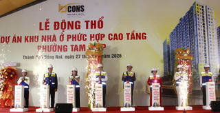TP Đồng Nai: Động thổ dự án khu nhà ở phức hợp cao tầng trị giá khoảng 4.500 tỷ đồng
