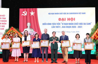 Lan tỏa mạnh mẽ tinh thần thi đua vì nạn nhân chất độc da cam