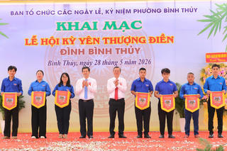 Khai mạc Lễ hội Kỳ yên Thượng Điền đình Bình Thủy năm 2026